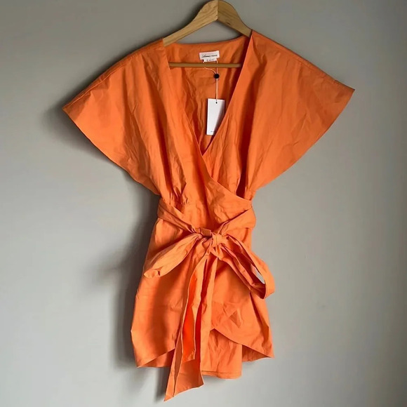 NWT l LOVERS + FRIENDS Leigh Dress In Orange. - Picture 3 of 7
